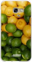 Samsung Galaxy A3 (2017) Hoesje Transparant TPU Case - Lemon & Lime #ffffff