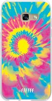 Samsung Galaxy A3 (2017) Hoesje Transparant TPU Case - Psychedelic Tie Dye #ffffff