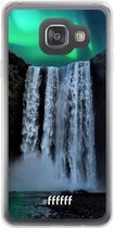 Samsung Galaxy A3 (2016) Hoesje Transparant TPU Case - Waterfall Polar Lights #ffffff