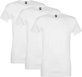 Alan Red - Vermont T-Shirt V-Hals Wit 3 pack - Maat L - Regular-fit