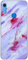 Huawei Y6s Hoesje Transparant TPU Case - Abstract Pinks #ffffff