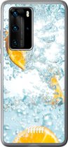 Huawei P40 Pro Hoesje Transparant TPU Case - Lemon Fresh #ffffff