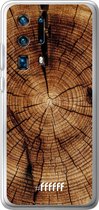 Huawei P40 Pro+ Hoesje Transparant TPU Case - Tree Rings #ffffff