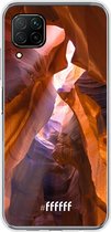 Huawei P40 Lite Hoesje Transparant TPU Case - Sunray Canyon #ffffff