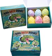 Dinosaurus bath bomb - Badbruistabletten 6 stuks