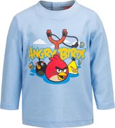 Angry Birds - Longsleeve - Lichtblauw - 74 cm - 12 maanden - 100% Katoen