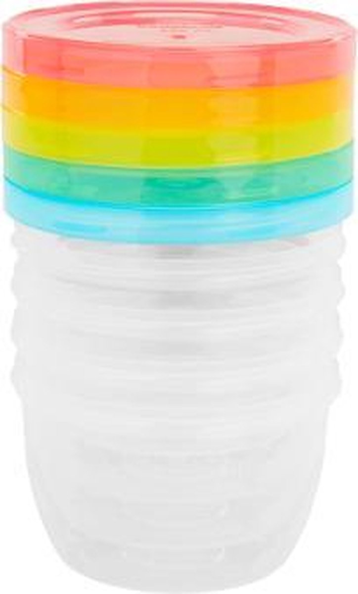 Pack De 12 Bowls Comida 250ml Bebes Taper Tupper Badabulle