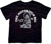 Biggie Smalls Kinder Tshirt -Kids tm 3 jaar- Baby Zwart