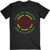 The Clash Heren Tshirt -M- Guns Of Brixton Zwart