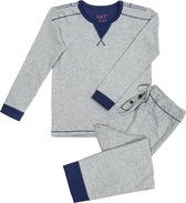 La V pyjamaset voor jongens Grijs 116-122