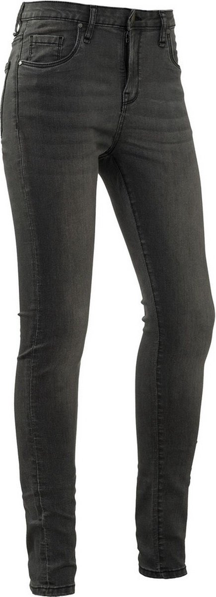Brams Paris - Dames Jeans - Kate - Lengte 30 - Ultrastretch - Grey Denim