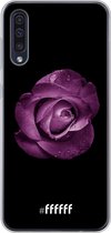 Samsung Galaxy A50s Hoesje Transparant TPU Case - Purple Rose #ffffff