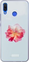 Huawei Nova 3 Hoesje Transparant TPU Case - Rouge Floweret #ffffff