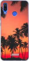 Huawei Nova 3 Hoesje Transparant TPU Case - Coconut Nightfall #ffffff