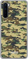 OnePlus Nord Hoesje Transparant TPU Case - Desert Camouflage #ffffff