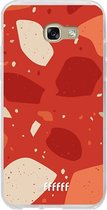 Samsung Galaxy A5 (2017) Hoesje Transparant TPU Case - Terrazzo N°4 #ffffff