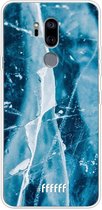 LG G7 ThinQ Hoesje Transparant TPU Case - Cracked Ice #ffffff