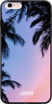 iPhone 6s Plus Hoesje TPU Case - Sunset Palms #ffffff