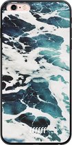 iPhone 6s Plus Hoesje TPU Case - Waves #ffffff