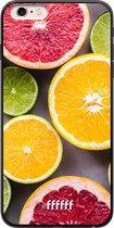 iPhone 6s Plus Hoesje TPU Case - Citrus Fruit #ffffff