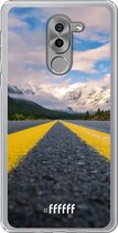 Honor 6X Hoesje Transparant TPU Case - Road Ahead #ffffff