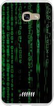 Samsung Galaxy A5 (2017) Hoesje Transparant TPU Case - Hacking The Matrix #ffffff