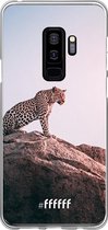 Samsung Galaxy S9 Plus Hoesje Transparant TPU Case - Leopard #ffffff