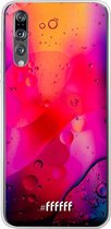 Huawei P20 Pro Hoesje Transparant TPU Case - Colour Bokeh #ffffff