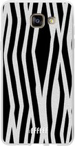 Samsung Galaxy A5 (2016) Hoesje Transparant TPU Case - Zebra Print #ffffff