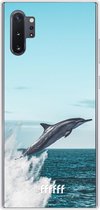 Samsung Galaxy Note 10 Plus Hoesje Transparant TPU Case - Dolphin #ffffff