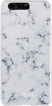 Honor 9 Hoesje Transparant TPU Case - Classic Marble #ffffff