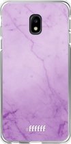 Samsung Galaxy J3 (2017) Hoesje Transparant TPU Case - Lilac Marble #ffffff