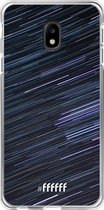 Samsung Galaxy J3 (2017) Hoesje Transparant TPU Case - Moving Stars #ffffff