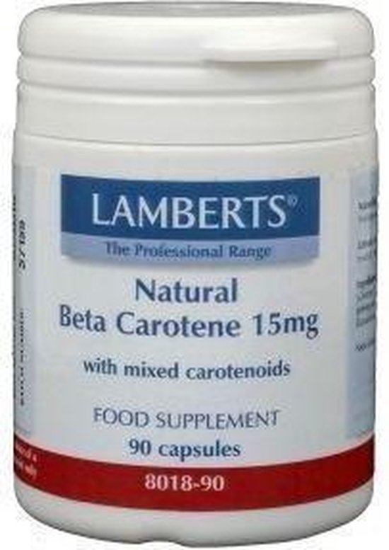 Lamberts Natural Beta Carotene 15 mg 90 Capsules
