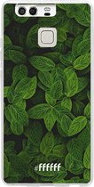 Huawei P9 Hoesje Transparant TPU Case - Jungle Greens #ffffff