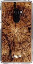 Xiaomi Mi Mix 2 Hoesje Transparant TPU Case - Tree Rings #ffffff