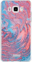 Samsung Galaxy J5 (2016) Hoesje Transparant TPU Case - Corundum Pool #ffffff