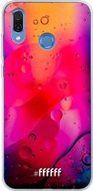 Honor Play Hoesje Transparant TPU Case - Colour Bokeh #ffffff