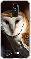 LG K10 (2017) Hoesje Transparant TPU Case - Kerkuil #ffffff