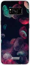 Samsung Galaxy S8 Plus Hoesje Transparant TPU Case - Jellyfish Bloom #ffffff