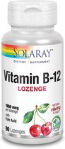 Solaray Vitamina B12 Acido Folico 1000 Mcg 90 Comp