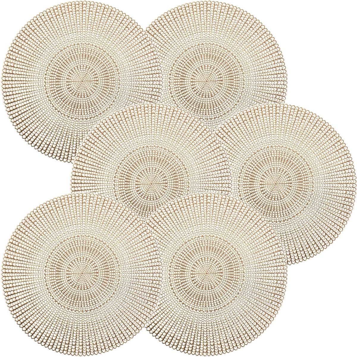 Zeller Placemat, PVC, koper, 41 cm
