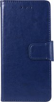 Shop4 - Samsung Galaxy S10 Lite Hoesje - Wallet Case Business Donker Blauw