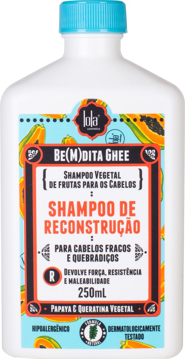Lola Cosmetics Be(m)dita Ghee Reconstructive Papaya & Bacuri Shampoo 100 g