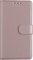 Hoesje voor iPhone 12 Mini - Roze - Book Case - TPU
