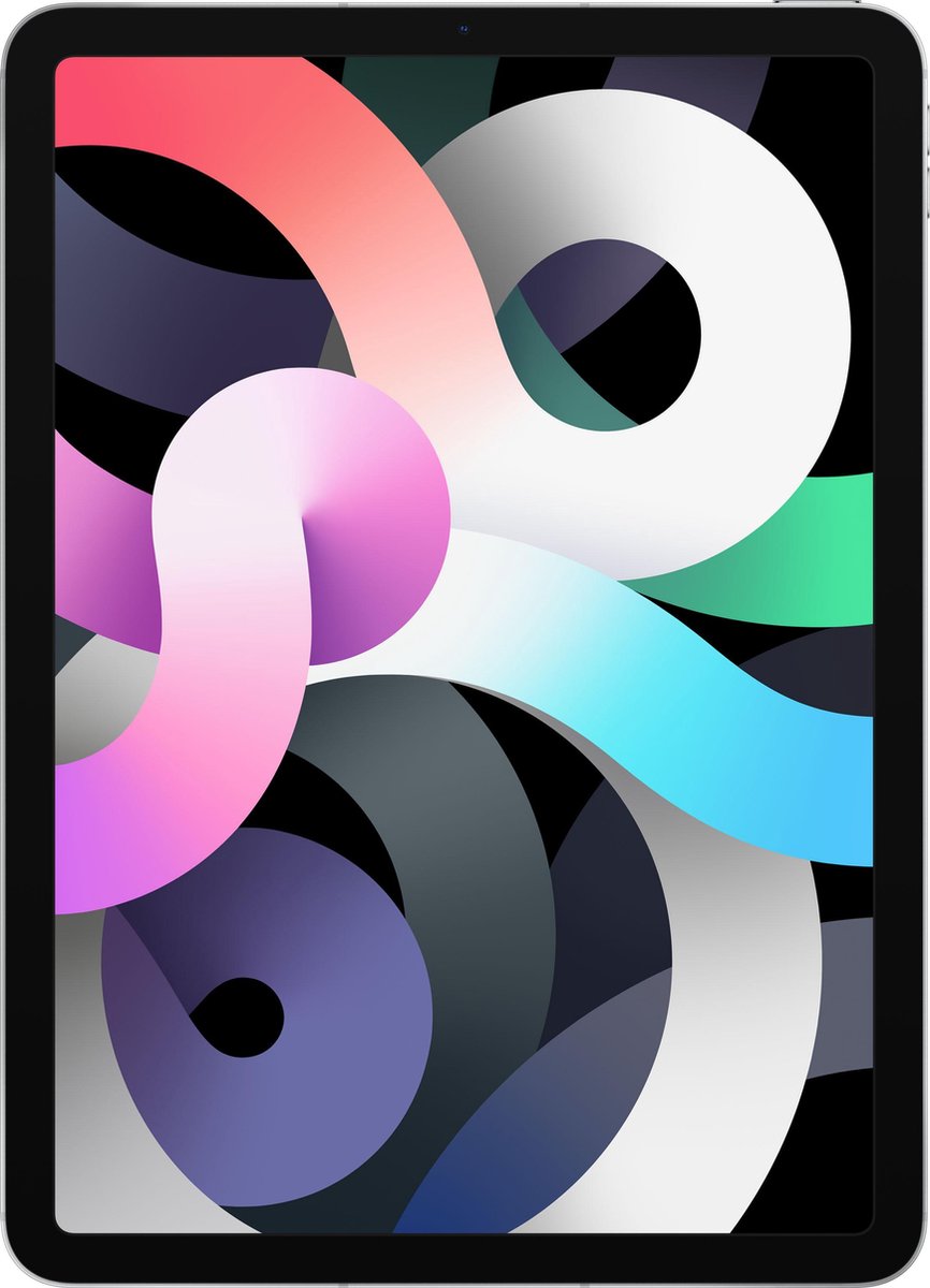 Apple iPad Air 4 (2020) 10,9 inch 256GB 4G WiFi zilver Liquid Retina display Touch ID USB-C - Afbeelding 2