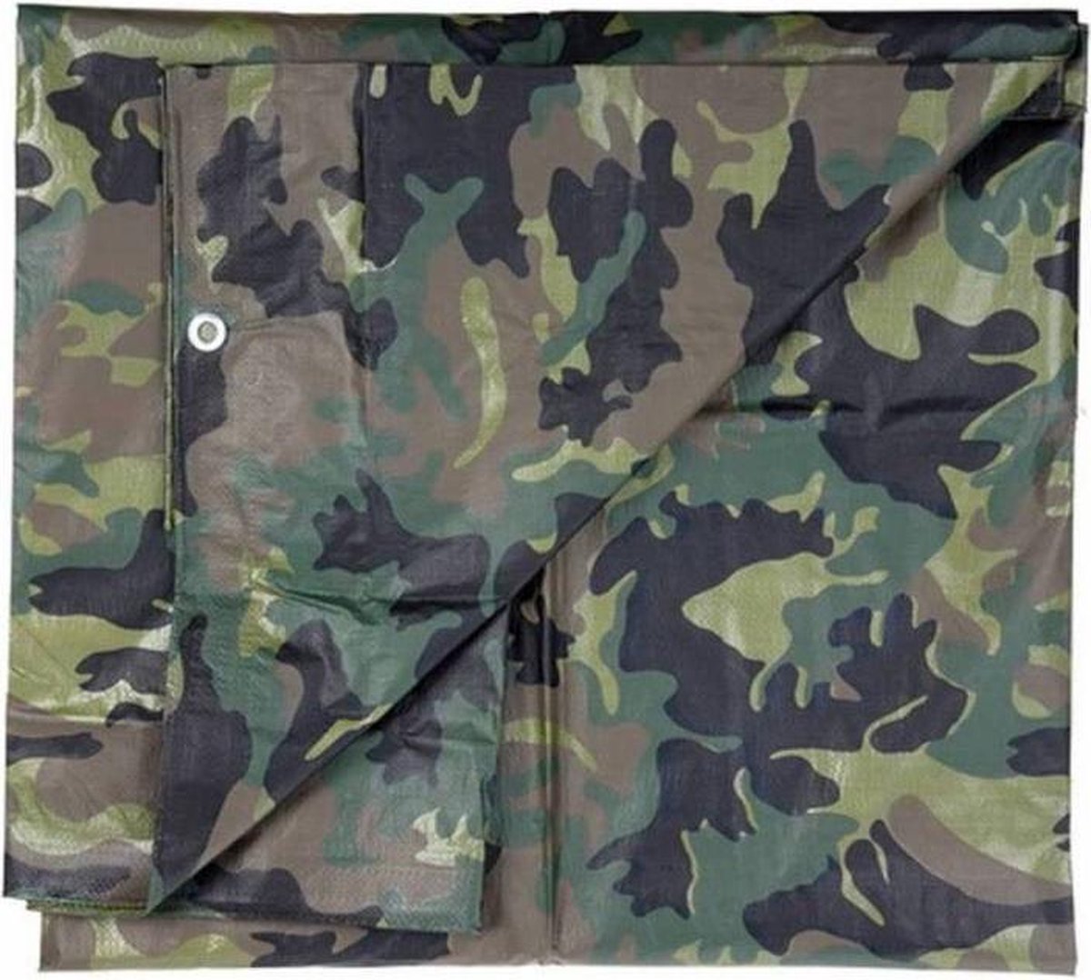 Benson Afdekzeil Camouflage - Leger - 1.5 x 6 meter - 9 m² | bol.com