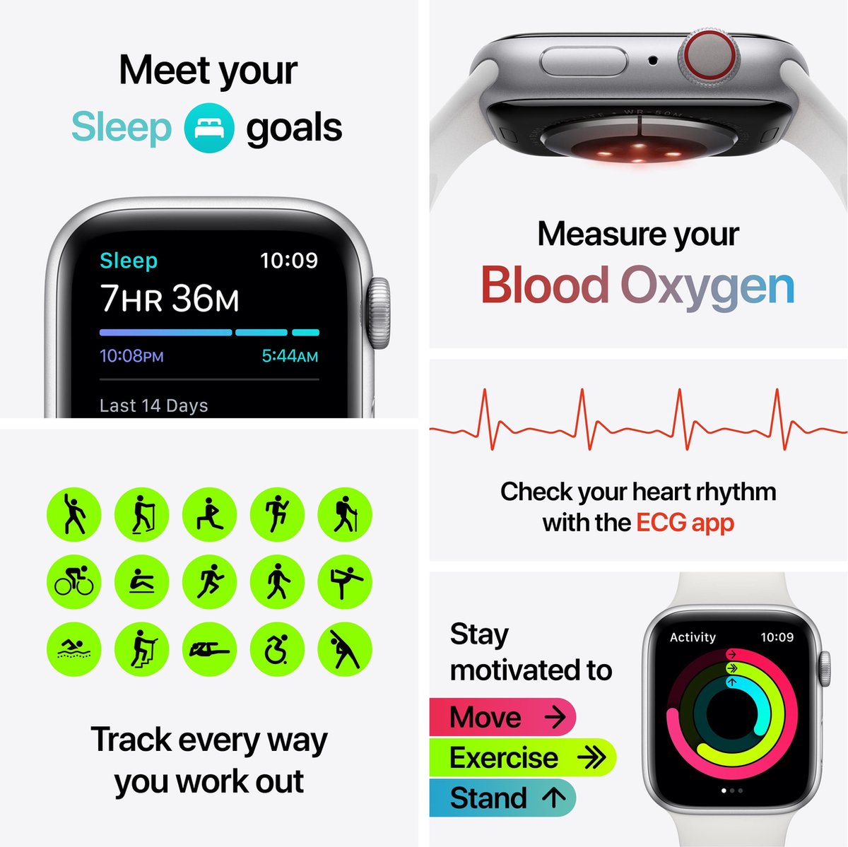 Apple Watch Series 6 GPS + Cellular, 40mm PRODUCT(RED) Aluminium Case  with | bol.com