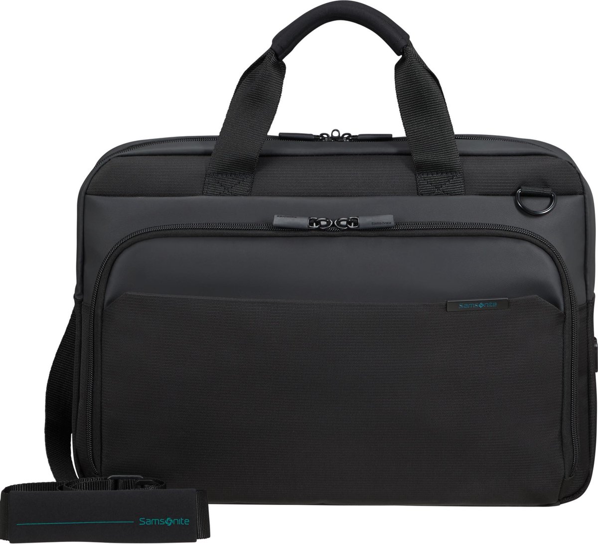 "Samsonite Laptopschoudertas - Mysight Lpt. Bailhandle 15.6"" Black"