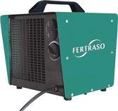 Fertraso - Keramische kachel 3 kW + omval beveiliging